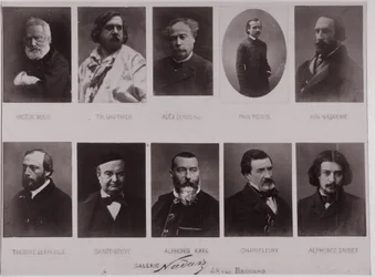 Tien portretten van Paul Nadar