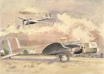 Whitley Bombers in de zon