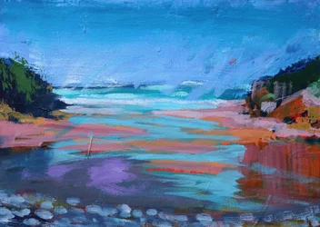 Broadhaven, 2021 (acrylverf op doek)