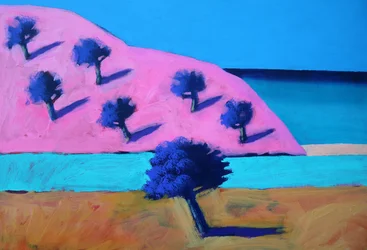 Ibiza I #2, 2022 (acryl op board)