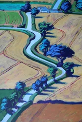 Pad in de zomer (detail)