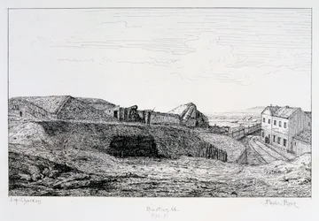 Bastion 66, Belegering van Parijs, 1870-1871