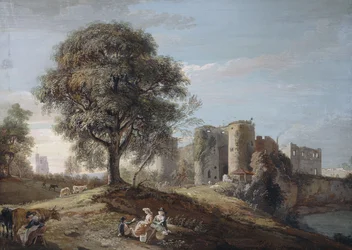 Chepstow Castle, 1790s