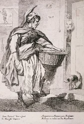Makreelverkoper, Kreten van Londen, 1760