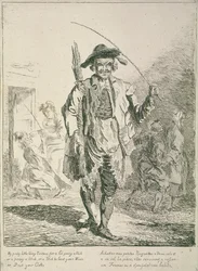 Stokkenverkoper, Kreten van Londen, 1760