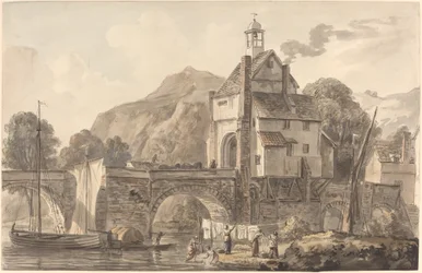 De Brug bij Bridgnorth in Shropshire