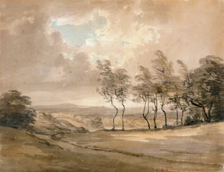 Uitzicht op Hampstead Heath