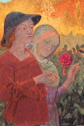 Mignonne, allons voir si la rose, detail, ca. 1910 (olieverf op doek)