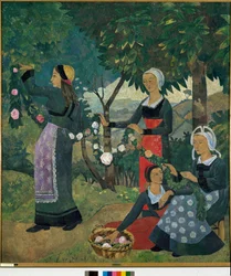 De krans van rozen