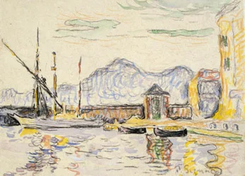 De haven van Antibes