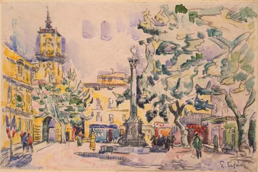 Plein van het Stadhuis in Aix-en-Provence