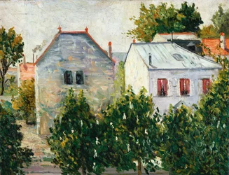 Suburbane Tuin in Asnieres, 1883