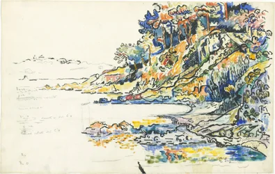 De calanque bij Saint-Tropez