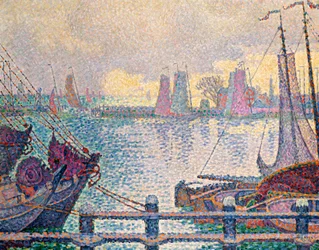 De Haven van Volendam, 1896