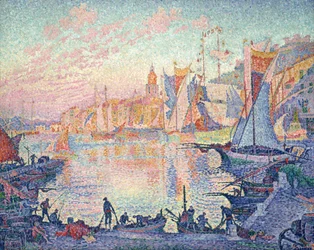 De haven van Saint-Tropez