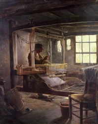 De Bretonse weefster, 1888