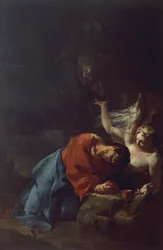 Christus in de tuin, circa 1750