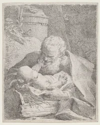 Sint Jozef met het Christuskind