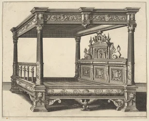 Hemelbed uit Verscheyden Schrynwerck