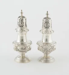 Paar strooiers, Londen, 1732-43