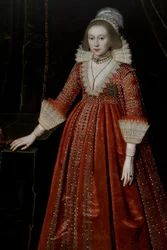 Koningin Elizabeth van Bohemen "De Winterkoningin" (1596-1662)