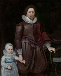William, Lord Cavendish, Later Tweede Graaf van Devonshire (1591-1628), en Zijn Zoon