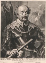 Excellmus. Dominus. D. Joannes. Comes. Nassovië. Cattinelliboci. Vian Dietz. Etc