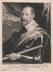 Gustavus Adolphus D.G.Rex Svec.Goth; et Vand, Magnus Princeps Finlandiæ Dux, Etc.