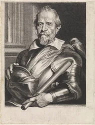 Portret van commandant Don Álvaro de Bazán