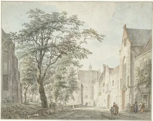 Gezicht in de stad Montfoort