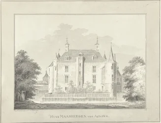 Het Huis Maarsbergen, van achteren