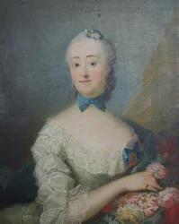 Portret van Birgitte "Birte" Rosenkrantz.
