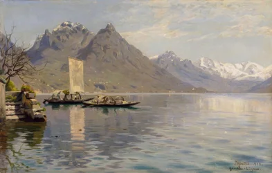 Zonneschijn aan het Meer van Lugano
