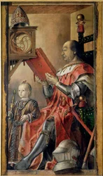 Dubbelportret van Frederik III de Montefeltro