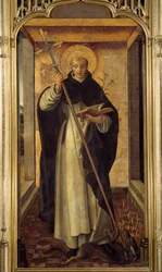 Voorstelling van Sint Dominicus de Guzman, stichter van de Dominicaanse Orde
