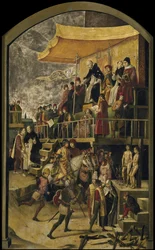 Sint Dominicus Presideert over een Auto da Fe, ca. 1495