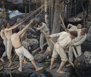 Pioniers in Karelië