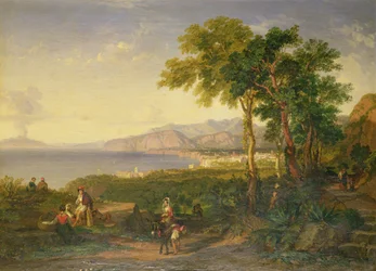 De Baai van Salerno, ca. 1820-30