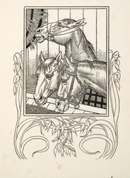 De ouderen helpen, uit Honderd anekdotes van dieren, pub. 1924
