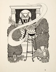 Ontsnapping van Jengis Khan, uit Honderd anekdotes van dieren, pub. 1924