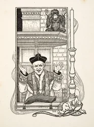 Mimic, uit Honderd anekdotes van dieren, pub. 1924