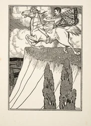 De Dood van Antiochus Gewroken, uit Honderd Anekdotes van Dieren, uitgegeven 1924