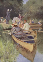 Illustratie voor Little Women door Louis M Alcott