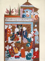 Rumi geneest zijn oudste zoon Arif, eind 16e eeuw