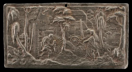 Abraham Verwelkomt de Drie Engelen, ca. 1525-1535