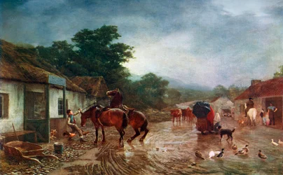 Een regenachtige dag, 1870, 1912.