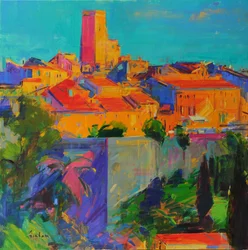 Saint-Paul de Vence, Gouden Licht, 2022