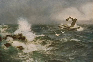 De Inchcape-rots, 1908, ca. 1930.