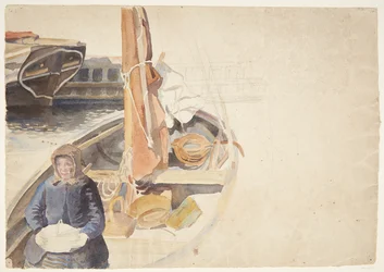 Vanuit de haven van Faaborg