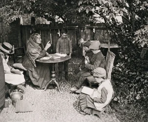Een dameschool, 1887